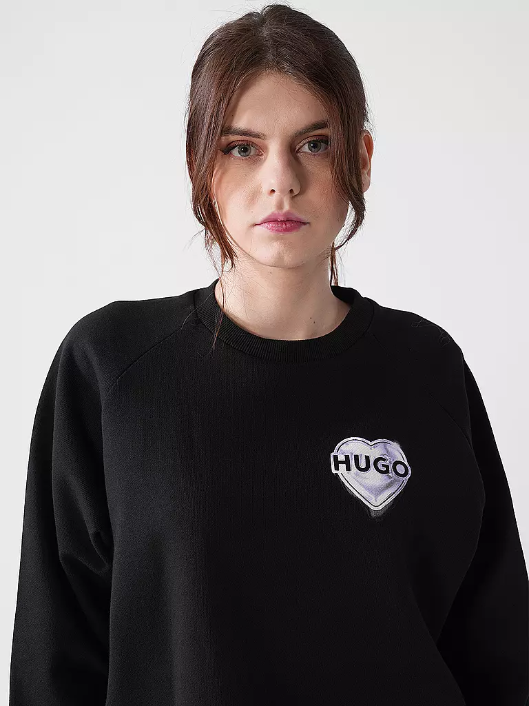 HUGO | Sweater DARACE | hellblau