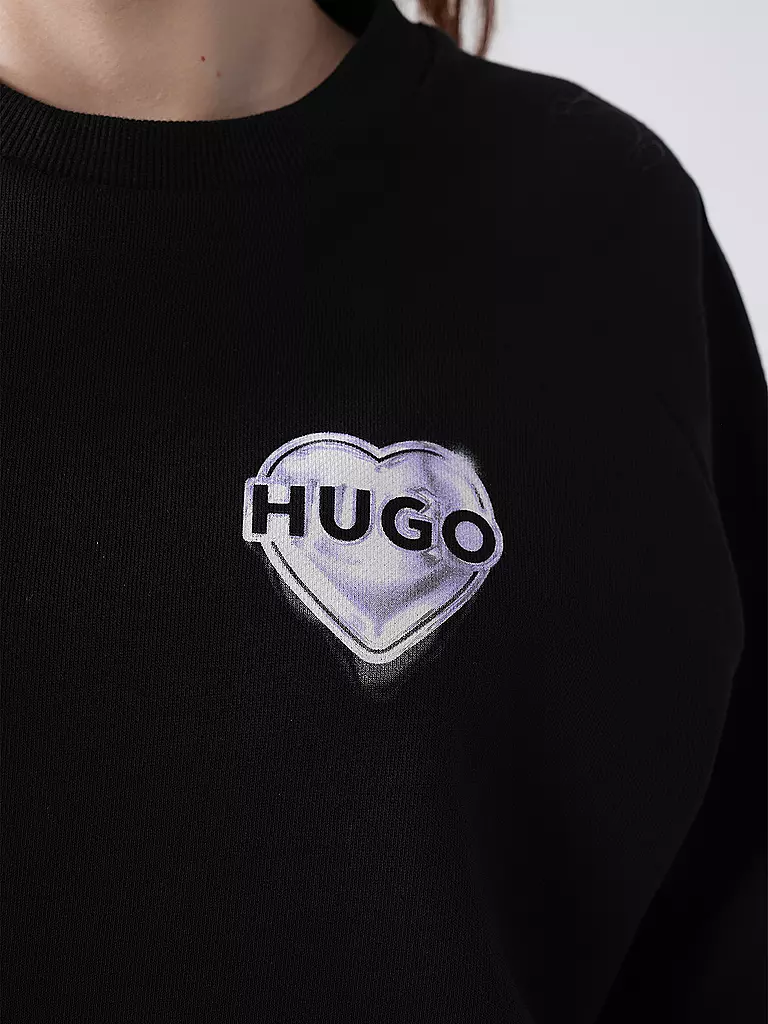 HUGO | Sweater DARACE | hellblau