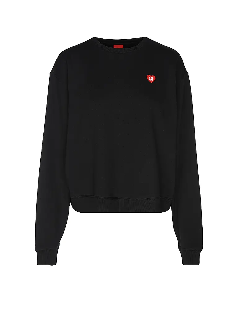 HUGO | Sweater DEROXINA_7 | Schwarz