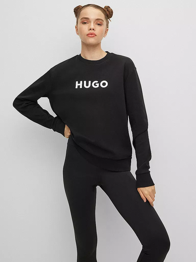 HUGO | Sweater The Hugo | schwarz