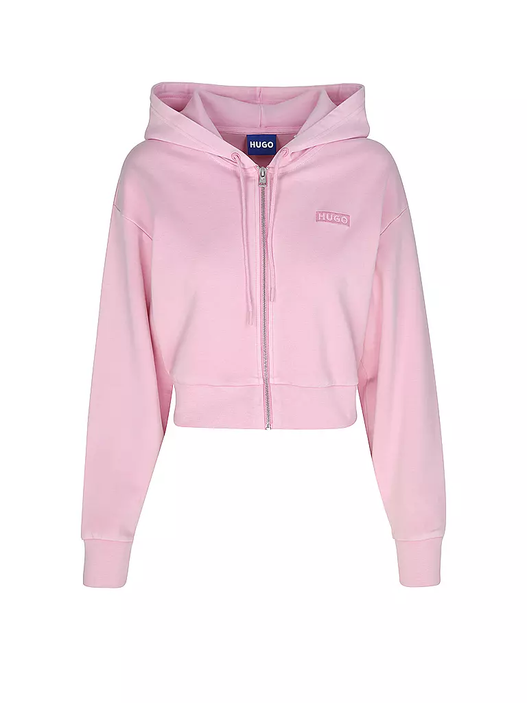 HUGO | Sweatjacke DANETI | rosa