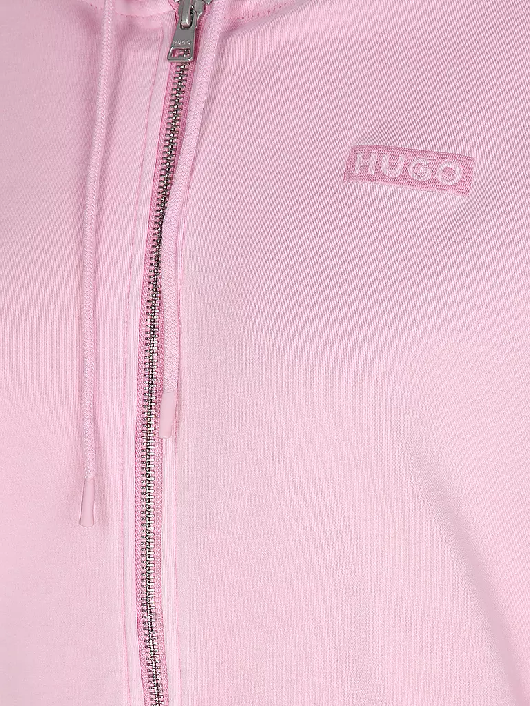 HUGO | Sweatjacke DANETI | rosa