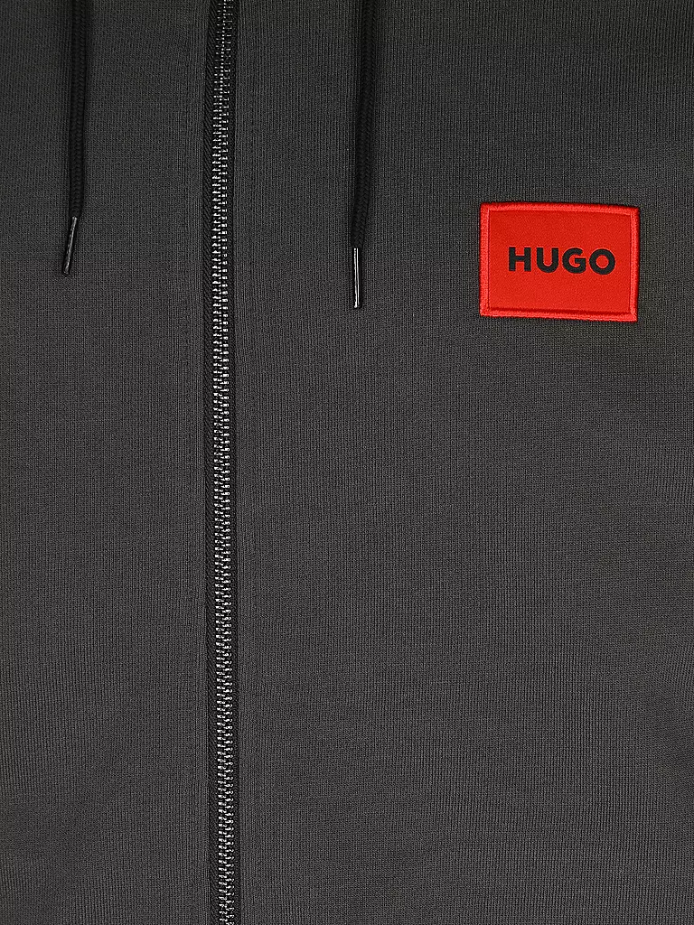 HUGO | Sweatjacke DAPLE 212 | grau