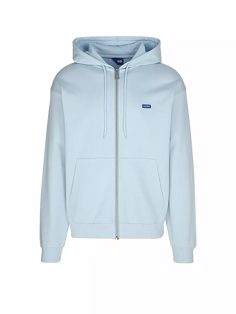 HUGO | Sweatjacke NADARASI | hellblau