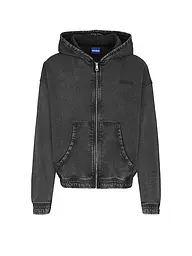 HUGO | Sweatjacke NEBUDI | schwarz
