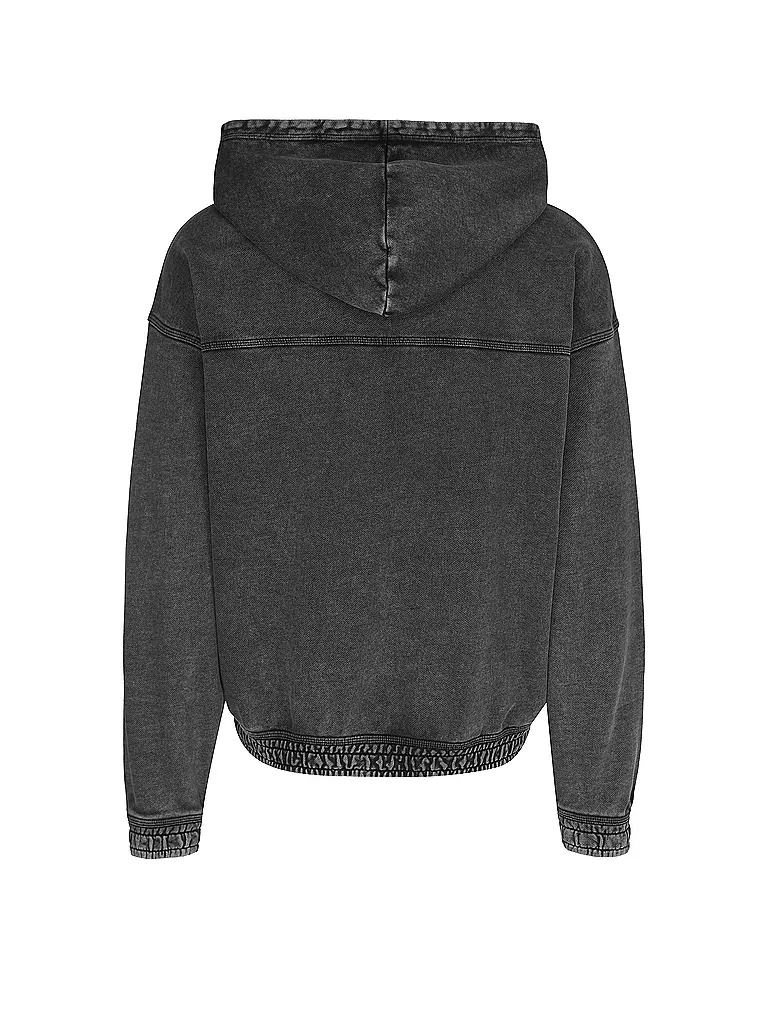 HUGO | Sweatjacke NEBUDI | schwarz