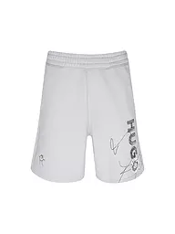 HUGO | Sweatshorts NASIBO | Hellgrau