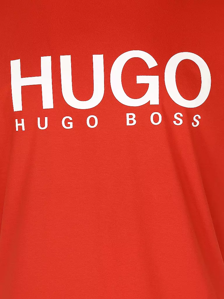 HUGO | T Shirt  | rot