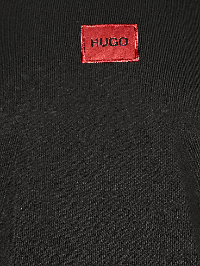 HUGO | T Shirt Diragolino Centre | schwarz