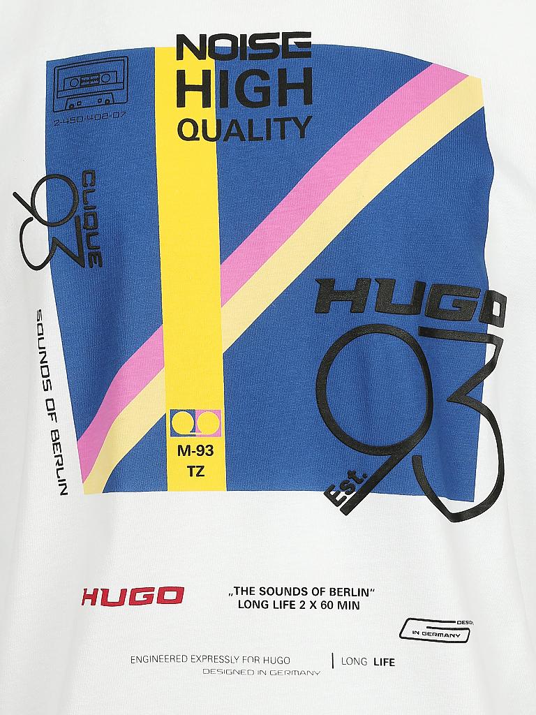 HUGO | T-Shirt "Debel" | weiß