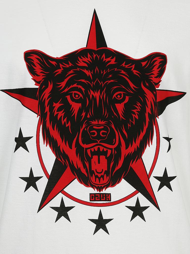 HUGO | T-Shirt "Wolf Berlin" | weiß