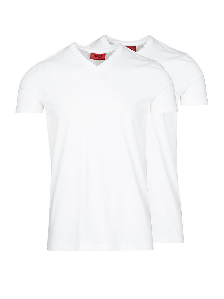 HUGO | T-Shirt  2-er Pkg. | weiß