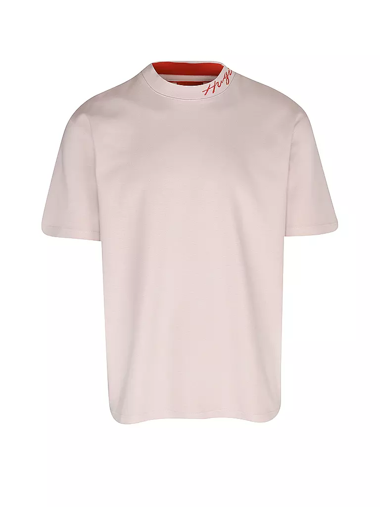 HUGO | T-Shirt  DEMMING | rosa