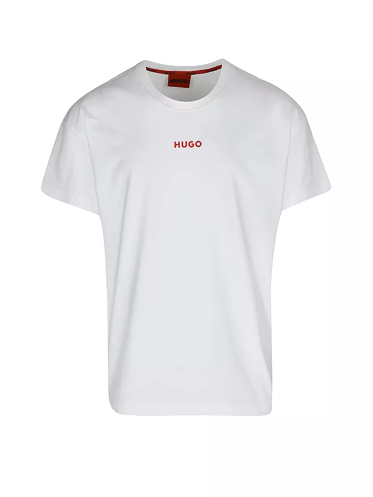 HUGO | T-Shirt - Loungeshirt | weiss