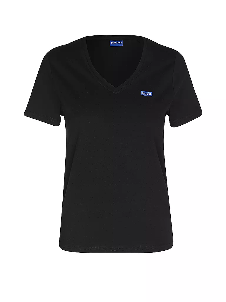 HUGO | T-Shirt  | schwarz