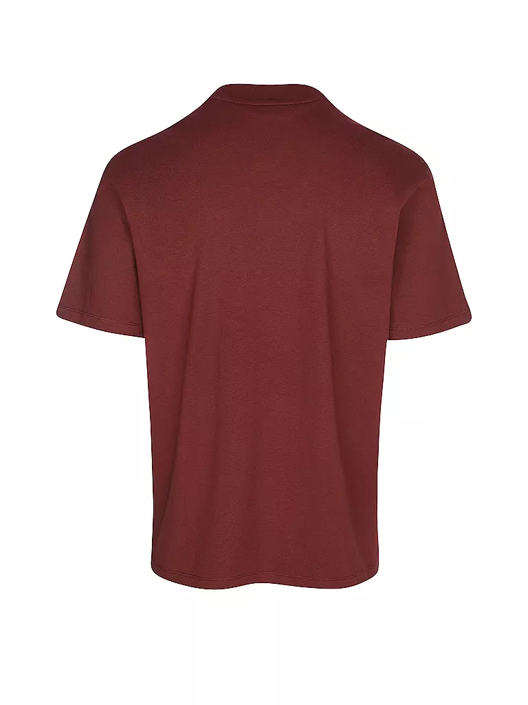 HUGO | T-Shirt  | dunkelrot