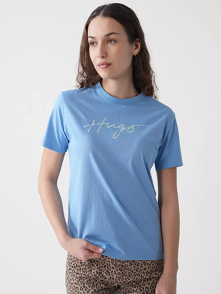 HUGO | T-Shirt DAMACIA_3 | hellblau