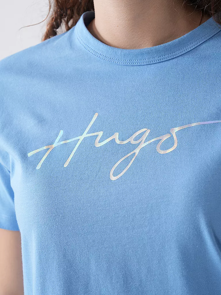 HUGO | T-Shirt DAMACIA_3 | hellblau