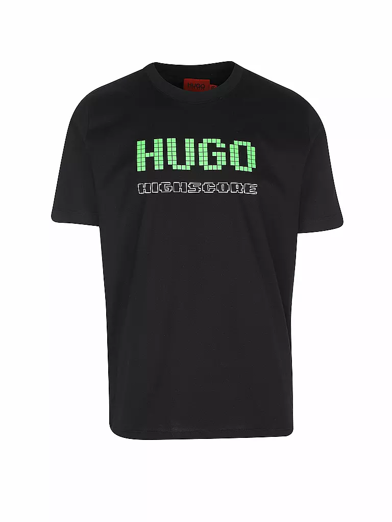 HUGO | T-Shirt Damer | schwarz