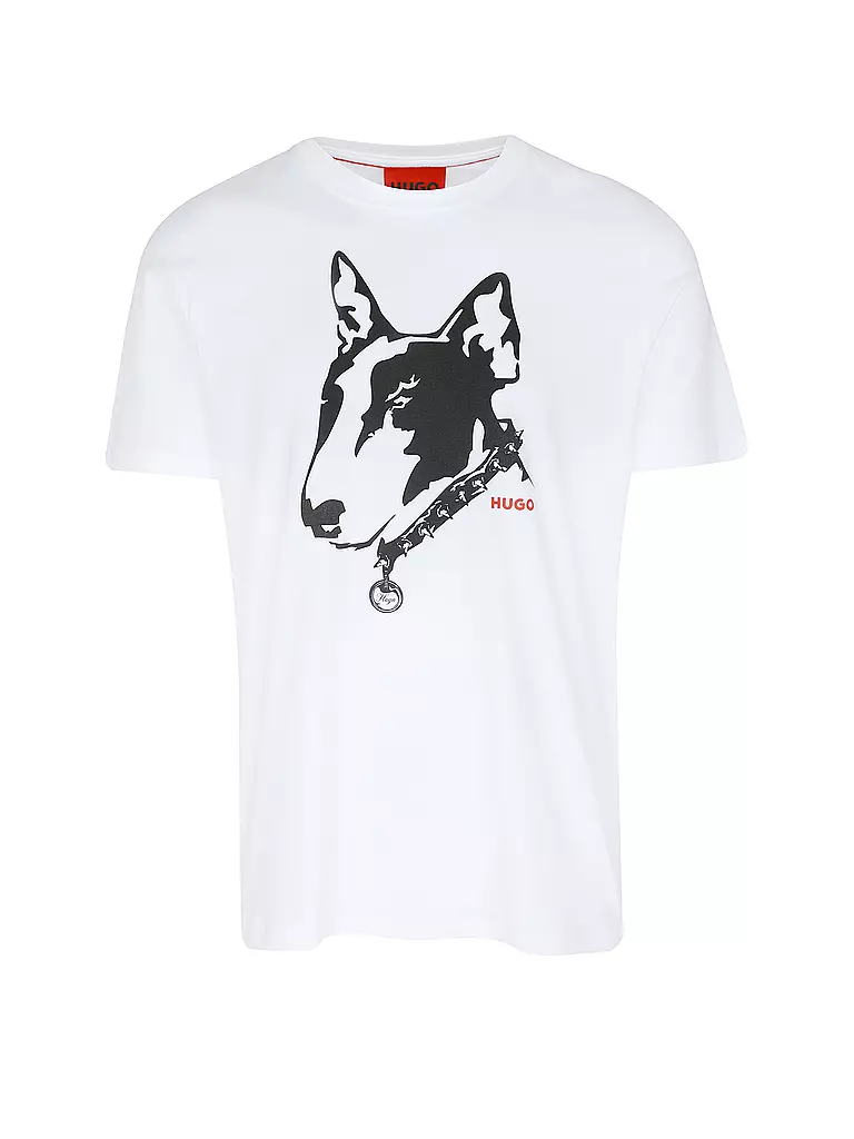 HUGO | T-Shirt DAMMOCK | weiss