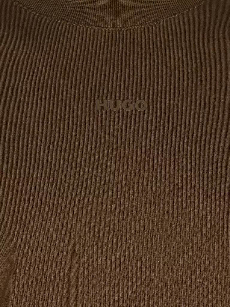 HUGO | T-Shirt DAPOLINO | braun