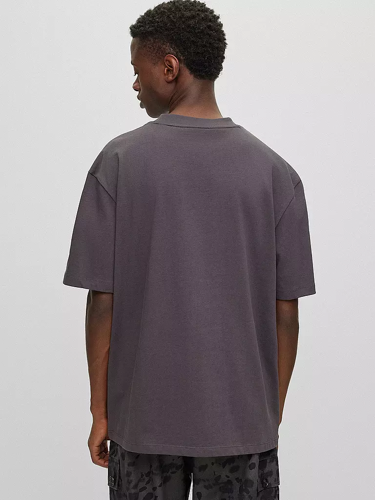 HUGO | T-Shirt DAPOLINO | grau
