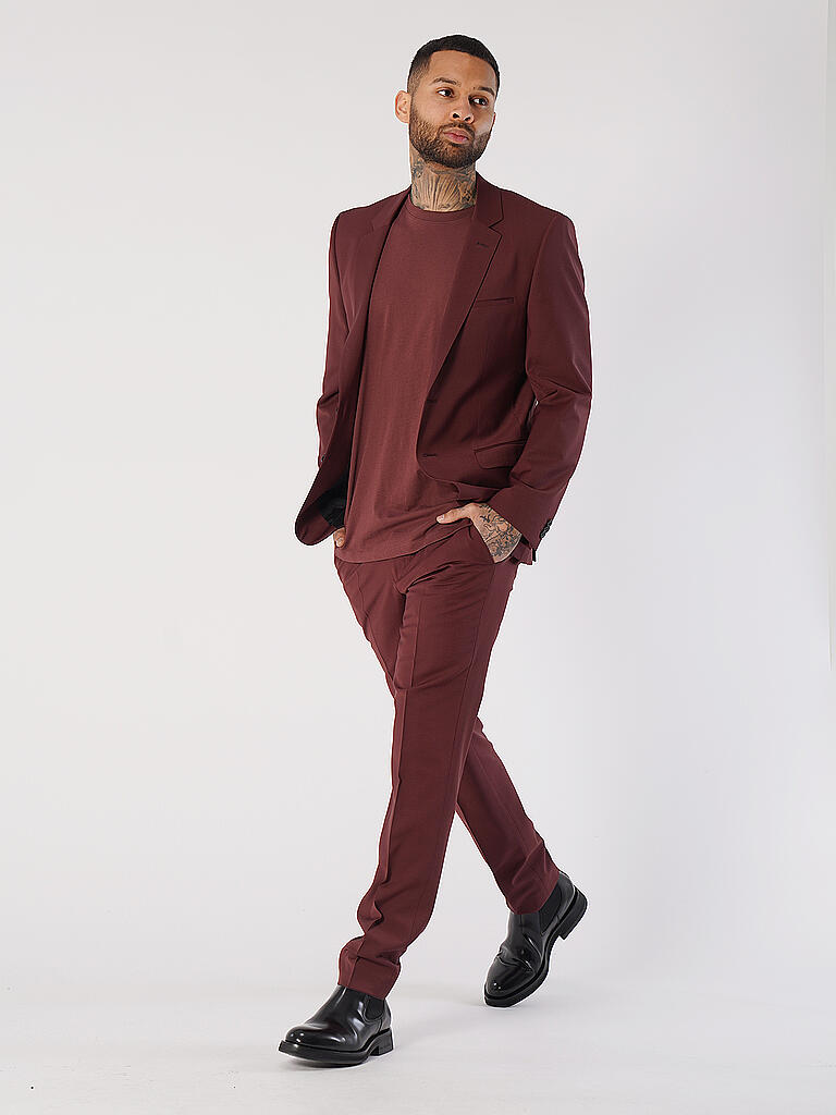 HUGO | T-Shirt DERO | rot