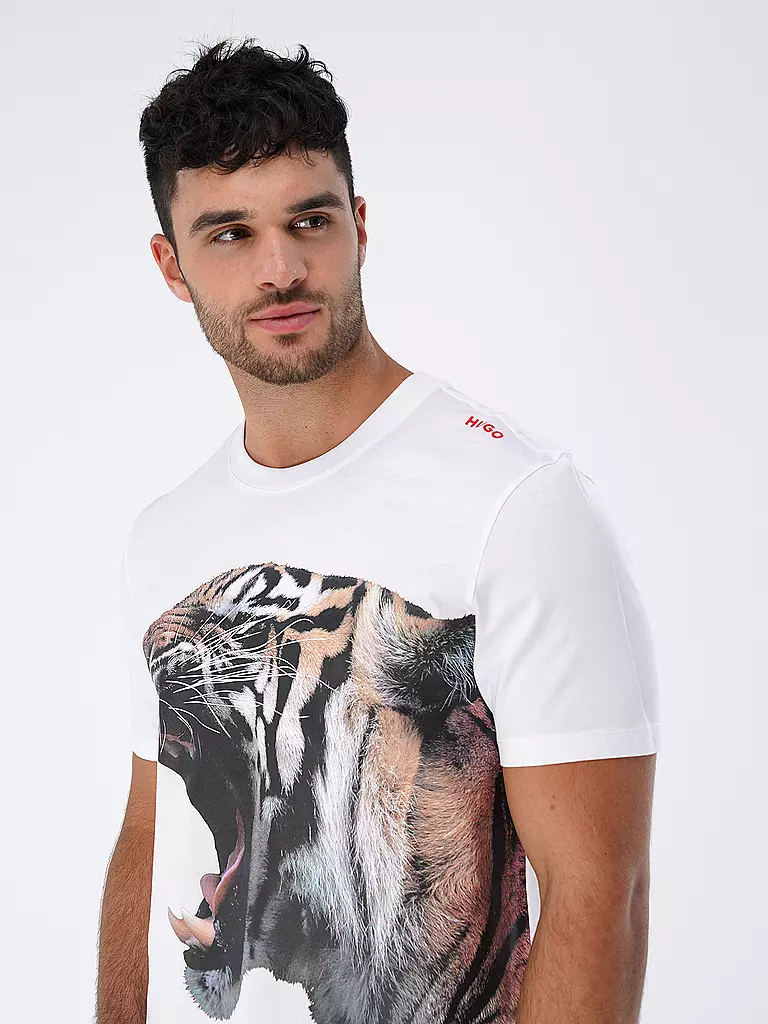 HUGO | T-Shirt DIGRE | weiss