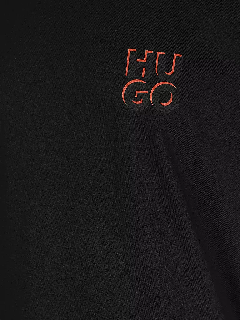 HUGO | T-Shirt DIMENTO | schwarz