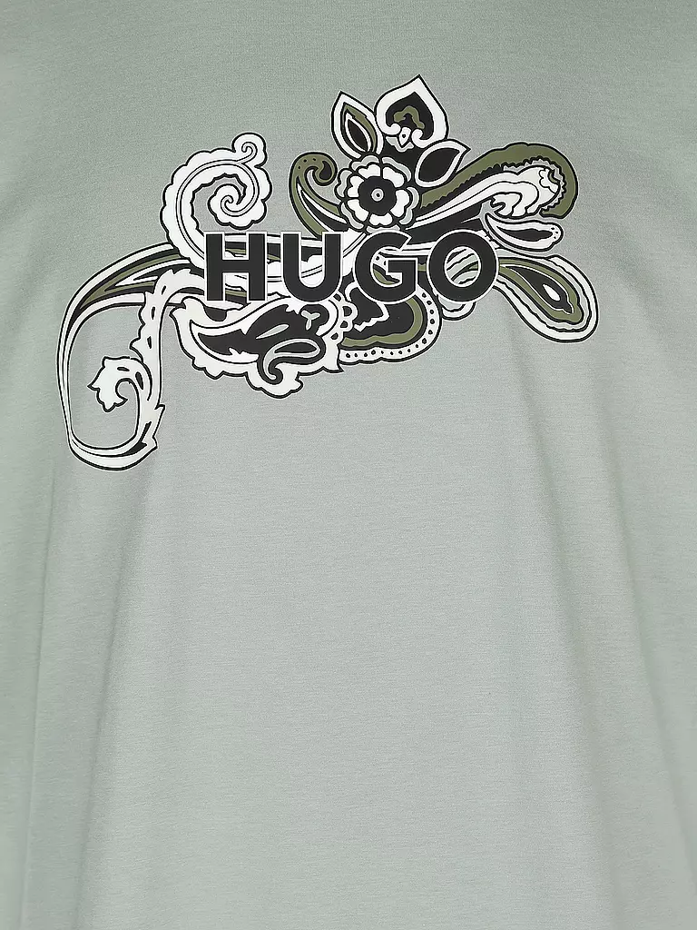 HUGO | T-Shirt DULIVE  | hellgrün