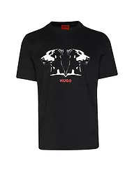 HUGO | T-Shirt DULIVIO | schwarz