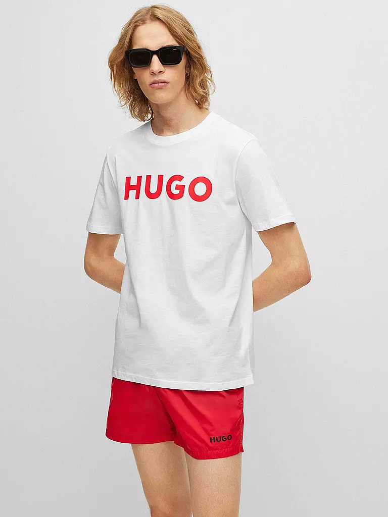 HUGO | T-Shirt DULIVIO | weiss