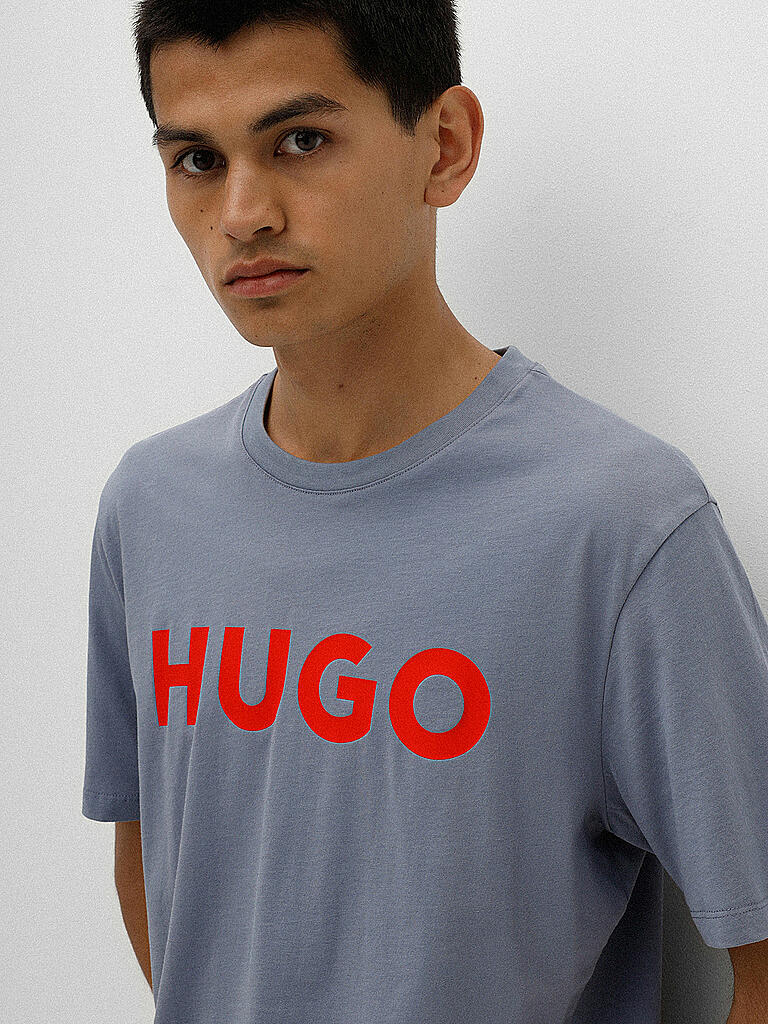 HUGO | T-Shirt DULIVIO | hellgrau