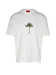 HUGO | T-Shirt DUWOM | weiss