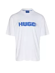 HUGO | T-Shirt NALAX | weiss