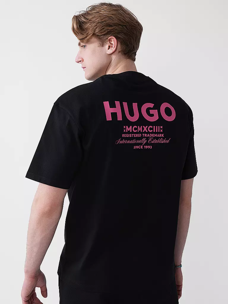 HUGO | T-Shirt NALONO | creme