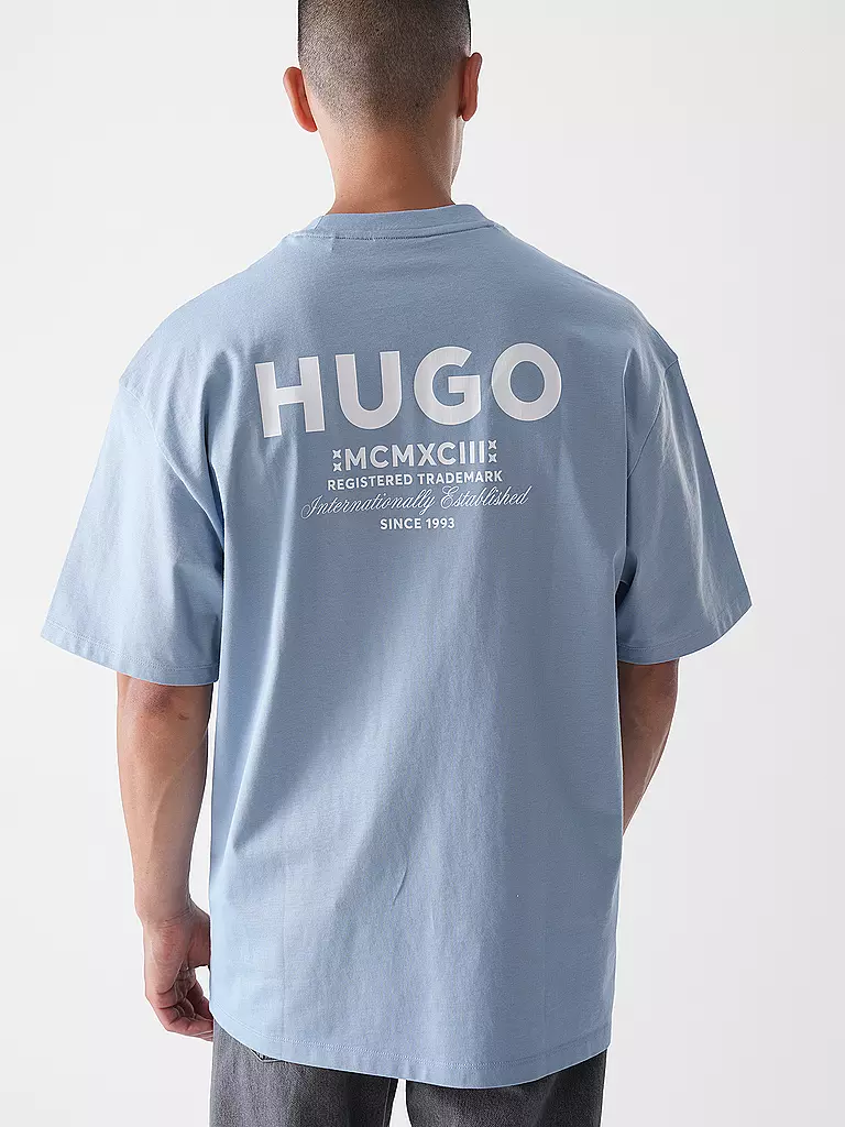 HUGO | T-Shirt NALONO | weiss