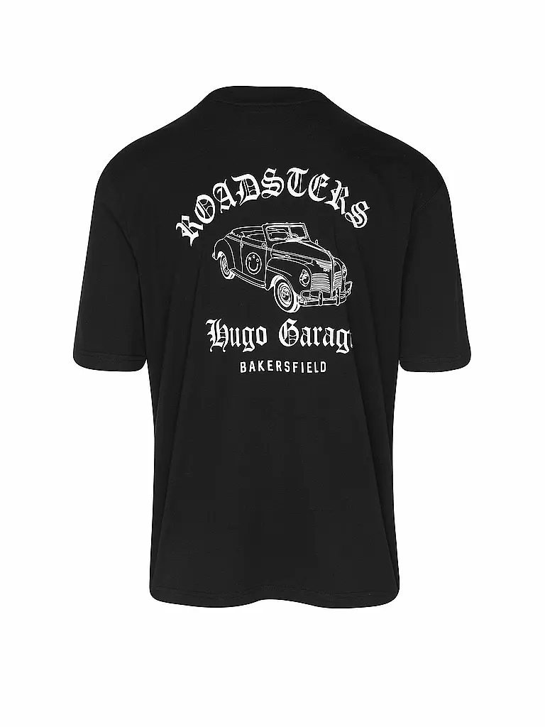 HUGO | T-Shirt NATOPU | schwarz