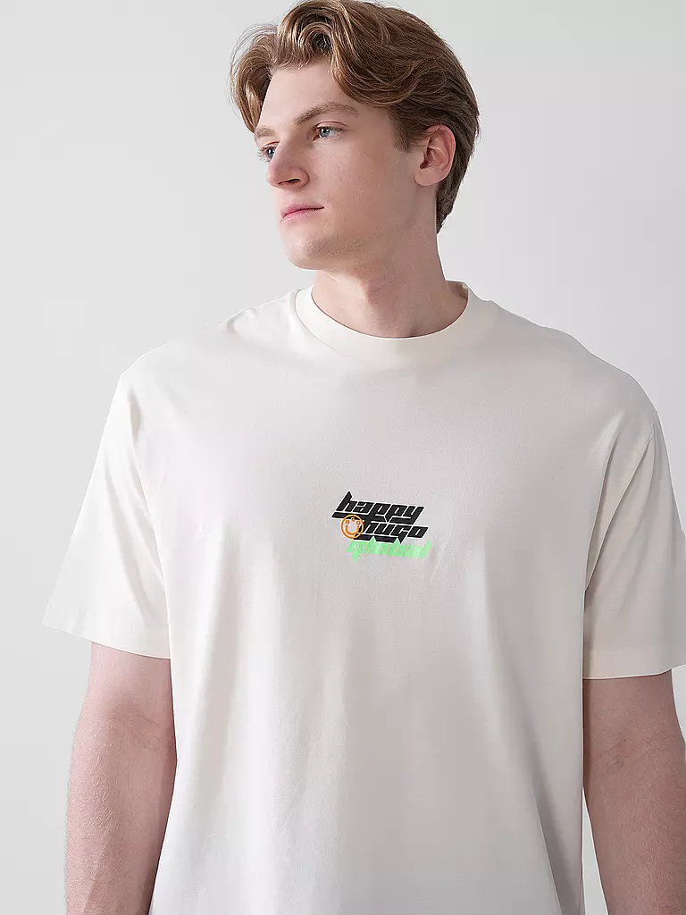 HUGO | T-Shirt NERPERI | creme