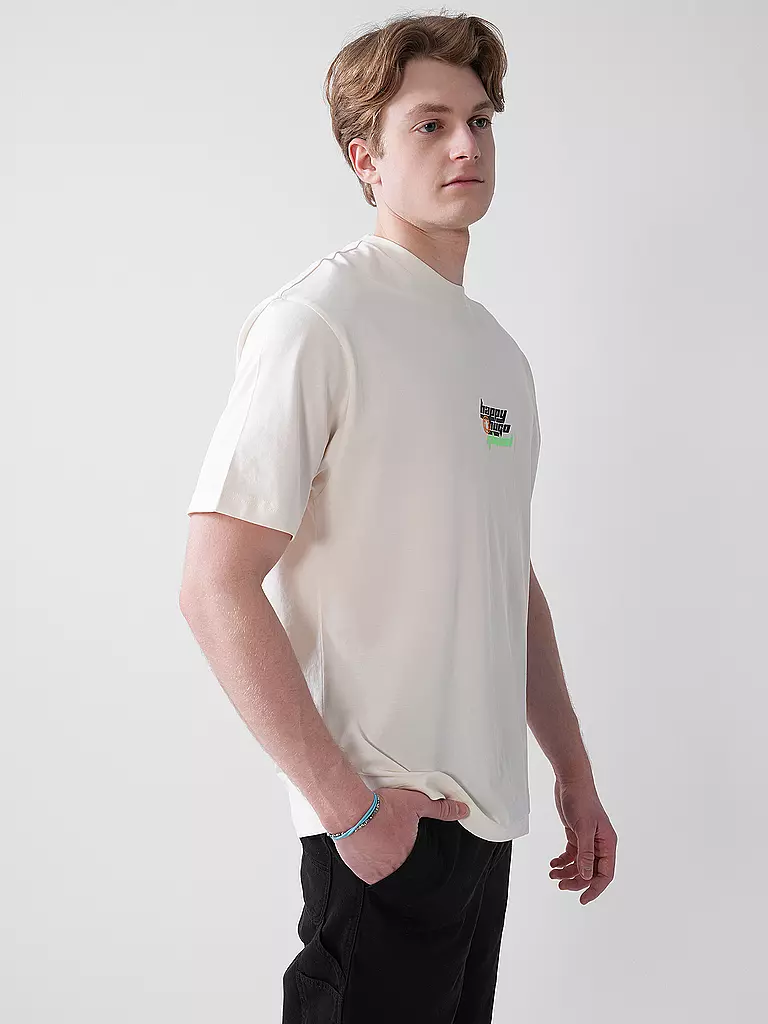 HUGO | T-Shirt NERPERI | creme