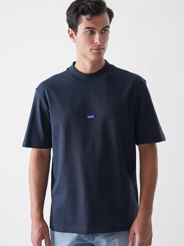 HUGO | T-Shirt NIEROS | dunkelblau