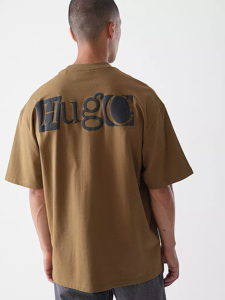HUGO | T-Shirt NILTE | schwarz