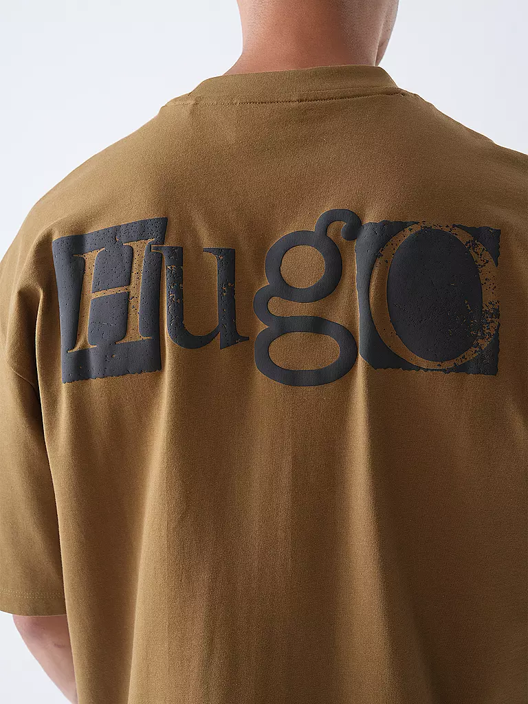HUGO | T-Shirt NILTE | schwarz
