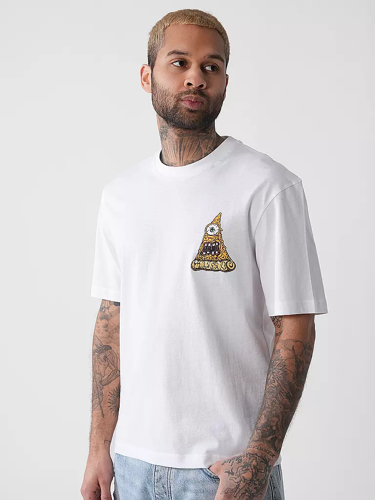 HUGO | T-Shirt NIZZERIO | weiss