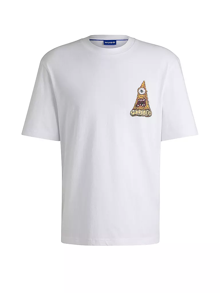 HUGO | T-Shirt NIZZERIO | weiss