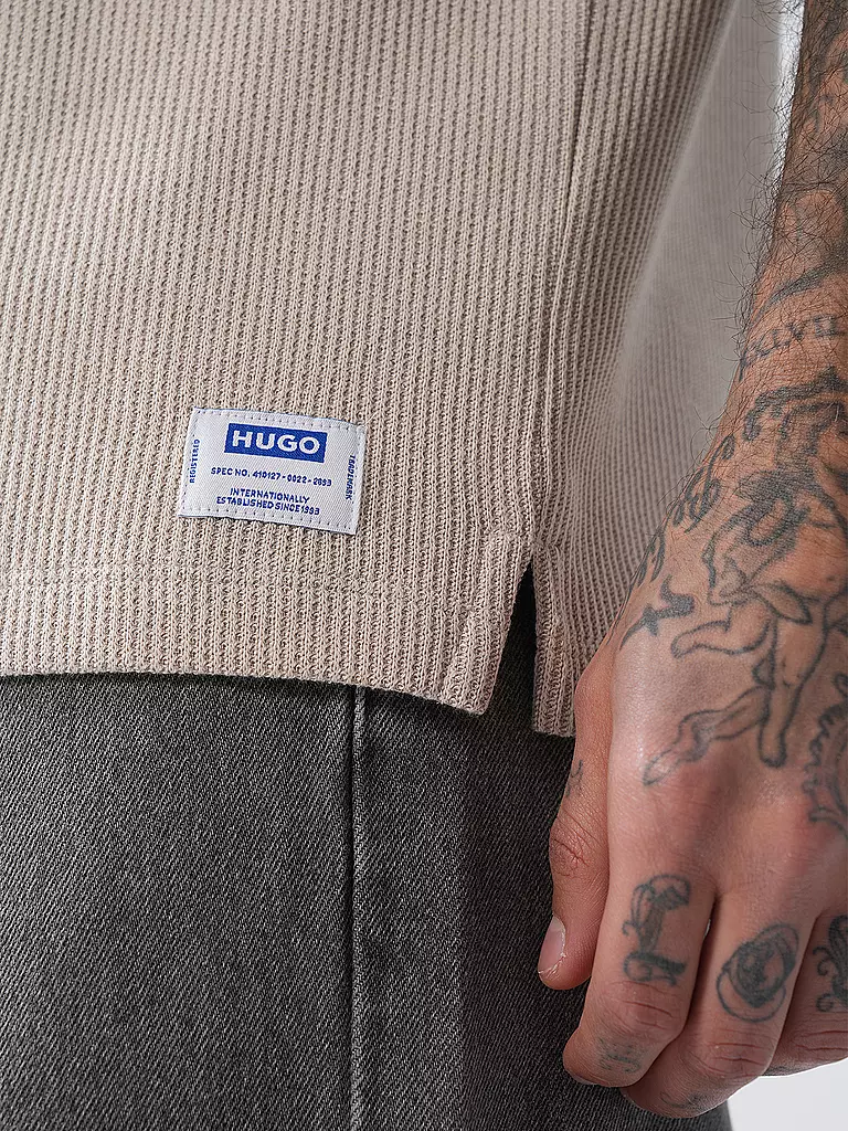 HUGO | T-Shirt NUWAFFLE | hellblau