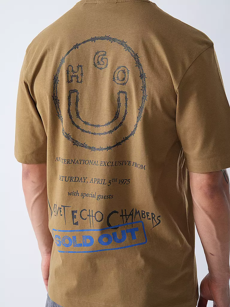 HUGO | T-Shirt NYLIX | olive