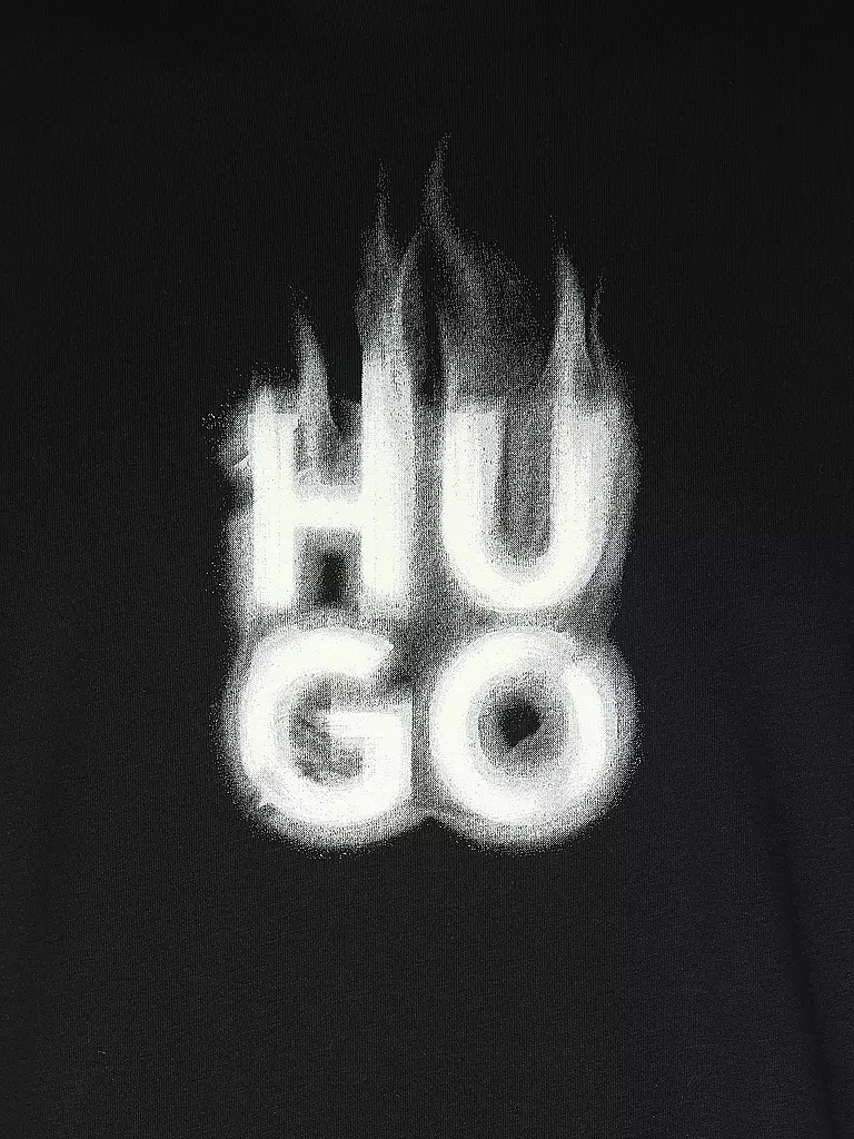 HUGO | T-Shirt Regular Fit DALAYER | schwarz