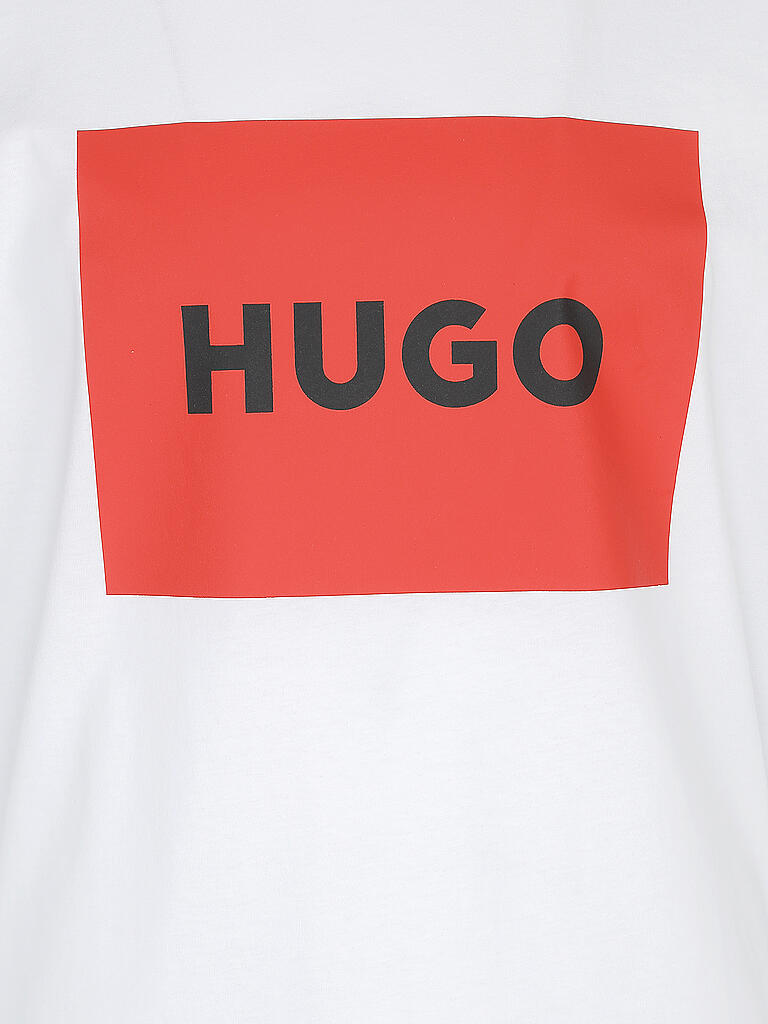 HUGO | T-Shirt Regular Fit DULIVE 222 | weiss
