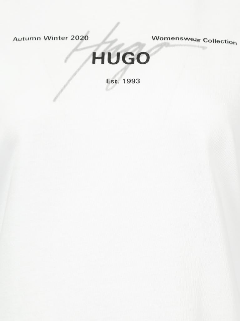 HUGO | T-Shirt The Regular Tee | weiß